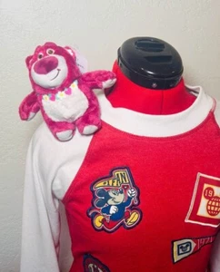 Custom Lotso Huggin Bear Magnetic Shoulder Pal Plush Toy Story Inspired Costume - Picture 1 of 2