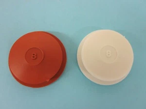 Piggy Bank Rubber Stoppers (2) 1 1/4" hole (Made in USA) - Picture 1 of 2