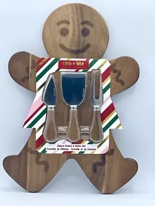 Set tavola e coltello da uomo pan di zenzero di Coco + Lola NUOVO - Foto 1 di 3