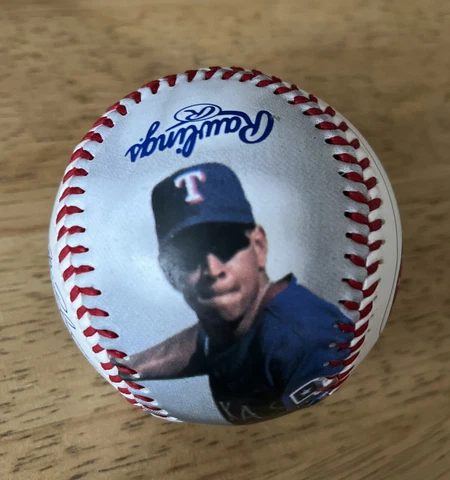 Alex Rodriguez Rawlings Collector Series Baseball Texas Rangers Logo Ball Cover