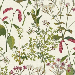 Premium Quality Water and Stain-Resistant Fabric - Welsh Meadow Floral Flowers - Picture 1 of 1