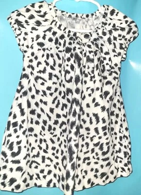 Kelly's Kids Toddler Girl Dress Short Sleeves Black/White Size 18M  - Image 1 of 4