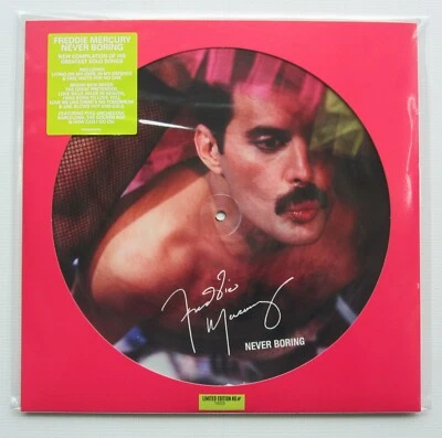 Freddie Mercury 'Never Boring' Numbered Picture Disc LP Album 2019 Copies Queen - Bild 1 von 4