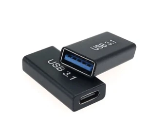 USB 3.0 Coupler Female to USB-C Female Adapter Extender Converter - Picture 1 of 7