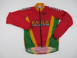 Voler Men's Eagle Cycling Club Bike Wind Jacket Jersey XS Long Sleeve Full Zip