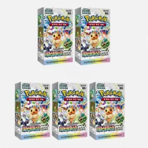 5BOX Pokemon Card Scarlet&Violet Terastal Festival EX Booster Box sv8a Korea - Picture 1 of 2
