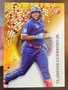 VLADIMIR GUERRERO JR 🔥GOLD REFRACTOR🔥 2022 Topps Pristine RARE 33/50 Mint 💎 - Bild 1 von 4