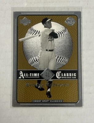 BROOKS ROBINSON HOF 2002 UD SWEET SPOT CLASSICS ALL-TIME Card#41 NM-MT Condition - Image 1 of 2