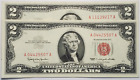 Nicer lot of (2) 1963 $2.00 red seal notes