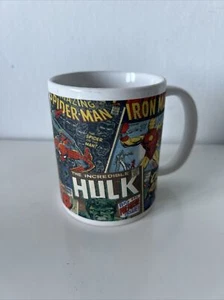 Marvel The Incredible Hulk Spiderman Iron Man Coffee Mug Captain America - Picture 1 of 5
