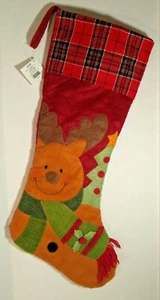 Holiday Christmas 2016 Holly Hobby Jumbo Stocking 28"x12" New - Picture 1 of 4