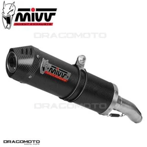 Scarico SUZUKI GSX 1250 FA 2011 2012 MIVV Oval Carbonio CC - Imagen 1 de 2