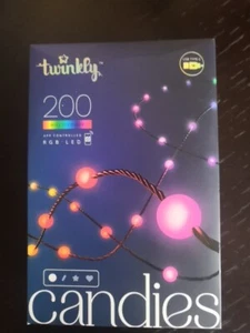 Twinkly Candies Pearls - String with 200 RGB LEDs - App-Controlled TWKP200RGB-G - Picture 1 of 8