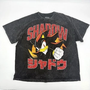 Sonic The Hedgehog Sega Black Shadow T Shirt Game Men’s Size 2X - Picture 1 of 6
