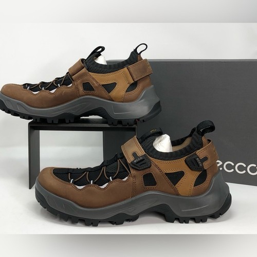 Ecco Sandali uomo fuoristrada in pelle slide 822334 taglia 11 11 5