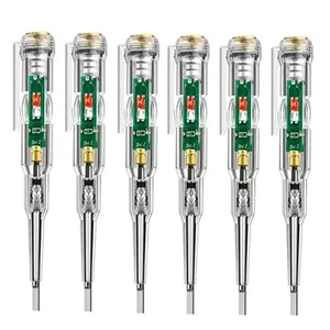 6Pack Voltage Tester, AC Voltage Detector Pen,70-250V Circuit Tester3954 - Imagen 1 de 7