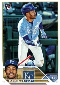 Maikel Garcia SS Rookie Royals Topps Baseball Card #US144 2023 - Picture 1 of 2