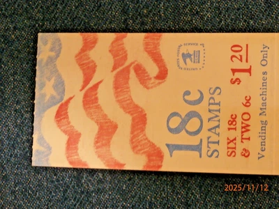 BK-138 BOOKLET 18 AND 6 CENT PANE PO FRESH   #43 - Image 1 of 4