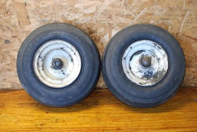 Ruedas traseras Woods 5160 50191 con neumáticos Foto 1 de 4