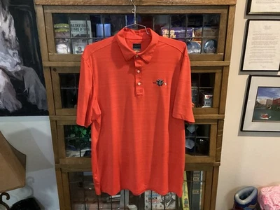 Polo de rendimiento Black Sheep Golf Club GREG NORMAN rojo anaranjado talla XL - Genial Foto 1 de 4