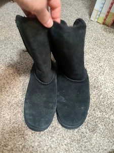 Beach Feet Women's Boots Size 9 Black - Picture 1 of 7