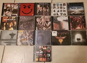 BON JOVI 16 CD KONVOLUT LOT Auswahl und Titel siehe alle Fotos Diskographie - Bild 1 von 14