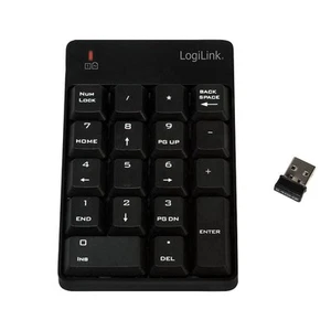LogiLink ID0120 Numeric Wireless Keypad with ID0120, RF Wireless, Notebook, ~E~ - Bild 1 von 1