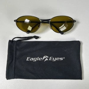 Occhiali da sole Eagle Eyes Extremes 013 polarizzati lenti oro giallo montatura grafite - Foto 1 di 10