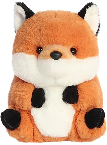 Juguete de peluche de peluche Aurora Rolly Pet Finley Fox naranja 5" 16992 Foto 1 de 1