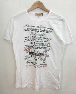 Vivienne Westwood white T-shirt size L - Picture 1 of 6