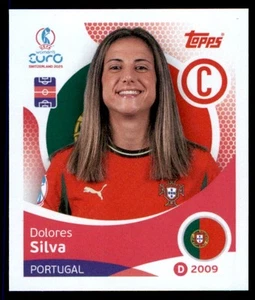 Topps Women's Euro 2025 UEFA - Dolores Silva Portugal No. 110 - Picture 1 of 2