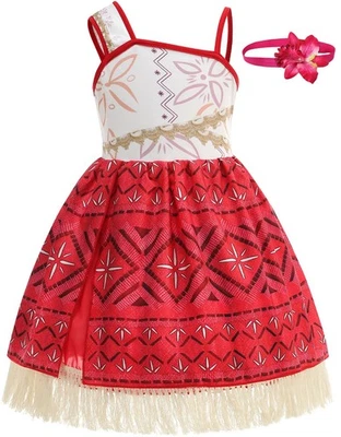 Vestido de princesa Ocean para niñas pequeñas, bebé, disfraz de princesa con diadema para... Foto 1 de 4