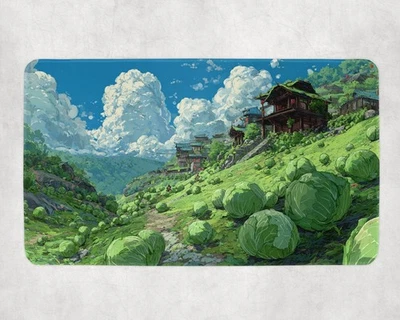 MTG Playmat | Cabbage Man Themed Playmat | Avatar | Unofficial MTG Playmat - Image 1 of 4