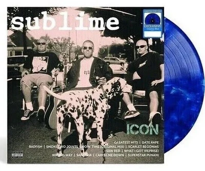 Sublime ICON Oceania Blue Color Vinyl LP Walmart Ex Smoke Two Joints New Sealed - Image 1 of 3