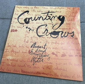 Counting Crows August And Everything After Double Vinyl 2LP Gatefold 2016 Sealed - Picture 1 of 8