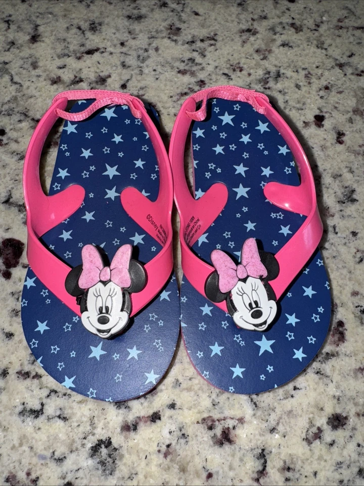 Chanclas Minnie Mouse para niños pequeños  Foto 1 de 1