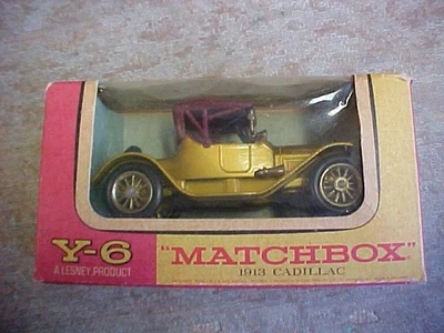 Matchbox Models Of Yesteryear #Y6 1913 Cadillac In Original Box - Image 1 of 3