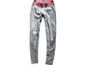Gymshark Grey Leggings Pink Waistband Size Small VGC – Same Day Shipping - Picture 1 of 5