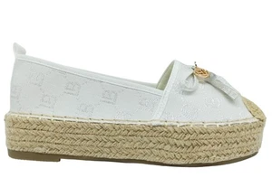 Scarpe da donna Laura Biagiotti 8442 espadrillas corda platform casual bianche - Foto 1 di 6