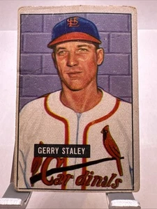1951 Bowman #121 Gerry Staley St Louis Cardinals - Bild 1 von 2