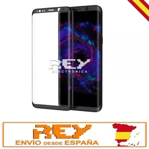 Protector Pantalla 3D para SAMSUNG GALAXY S8 Policarbonato CURVO Negro p542 - Imagen 1 de 3