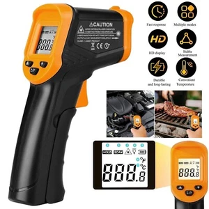 LCD Digital Non-contact Laser IR Infrared Thermometer Temp Meter Temperature Gun - Picture 1 of 12