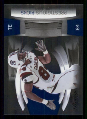 2009 Playoff Prestige Prestigious Picks Blue #25 Jared Cook /1000 - Image 1 of 2