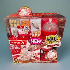 Target Miniverse Make It Mini Favorite Foods 12 Capsules + Display Case NEW - Picture 1 of 9