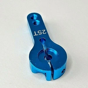 Blue Color 25T Aluminum RC Servo Arm Horn for Futaba Savox US Seller/Ship - Picture 1 of 6