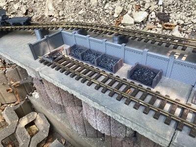 LGB Gartenbahn Stützmauer Spur G Mauer Spur 1 Spur 0 - Bild 1 von 2