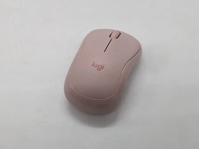 Logitech M240 silent Bluetooth mouse wireless compact portable rose pink - Image 1 of 4