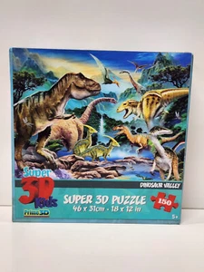 BRAND NEW: 3D KIDS SUPER 3D PUZZLE - DINOSAUR VALLEY - 150 PIECES - JIGSAW - Picture 1 of 4