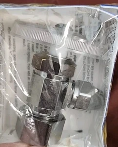 Brasscraft Multi-Turn Stop OFCR19X C 1/2" Nom Comp 3/8" OD Flare Outlet NEW NIB - Picture 1 of 3