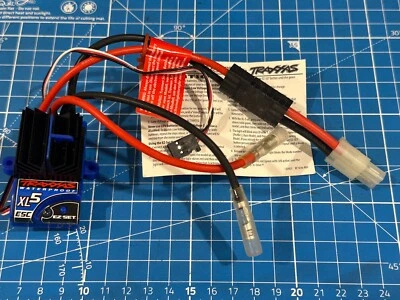 Traxxas XL-5 EZ-Set Brushed Speed Controller, English & French Instructions, NEW - Image 1 of 4